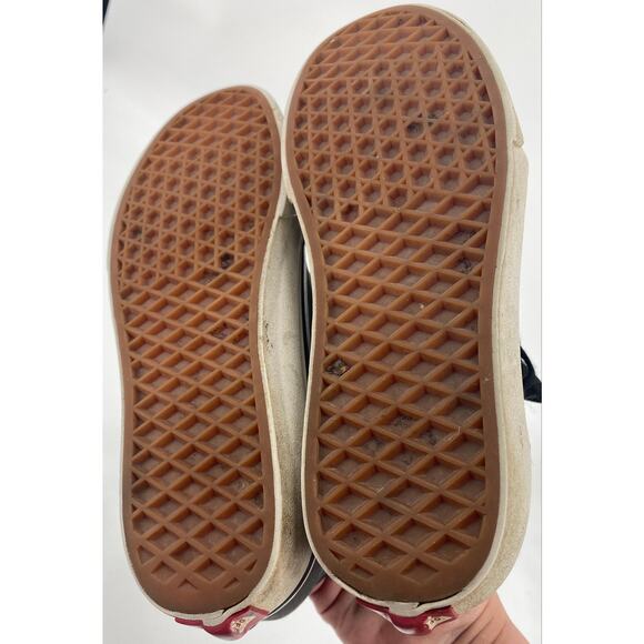 Vans men 5 women 6.5 Gray Lace Up High Top Skateboard Shoes Sneakers - Picture 6 of 6